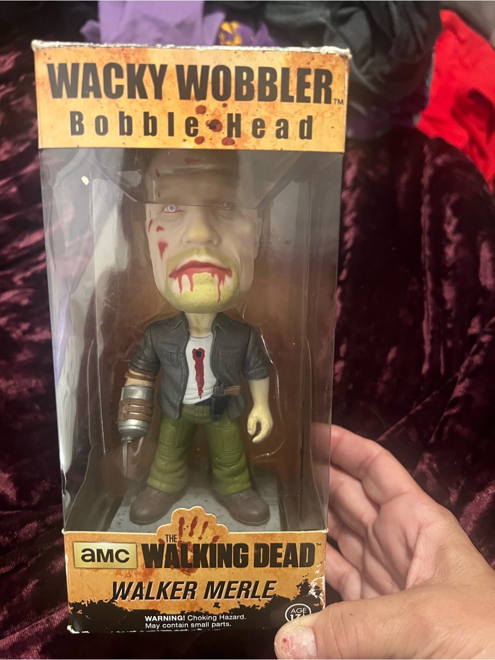 NIB TWD Walker Merle Funko Bobblehead